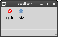 PyQt4: toolbar